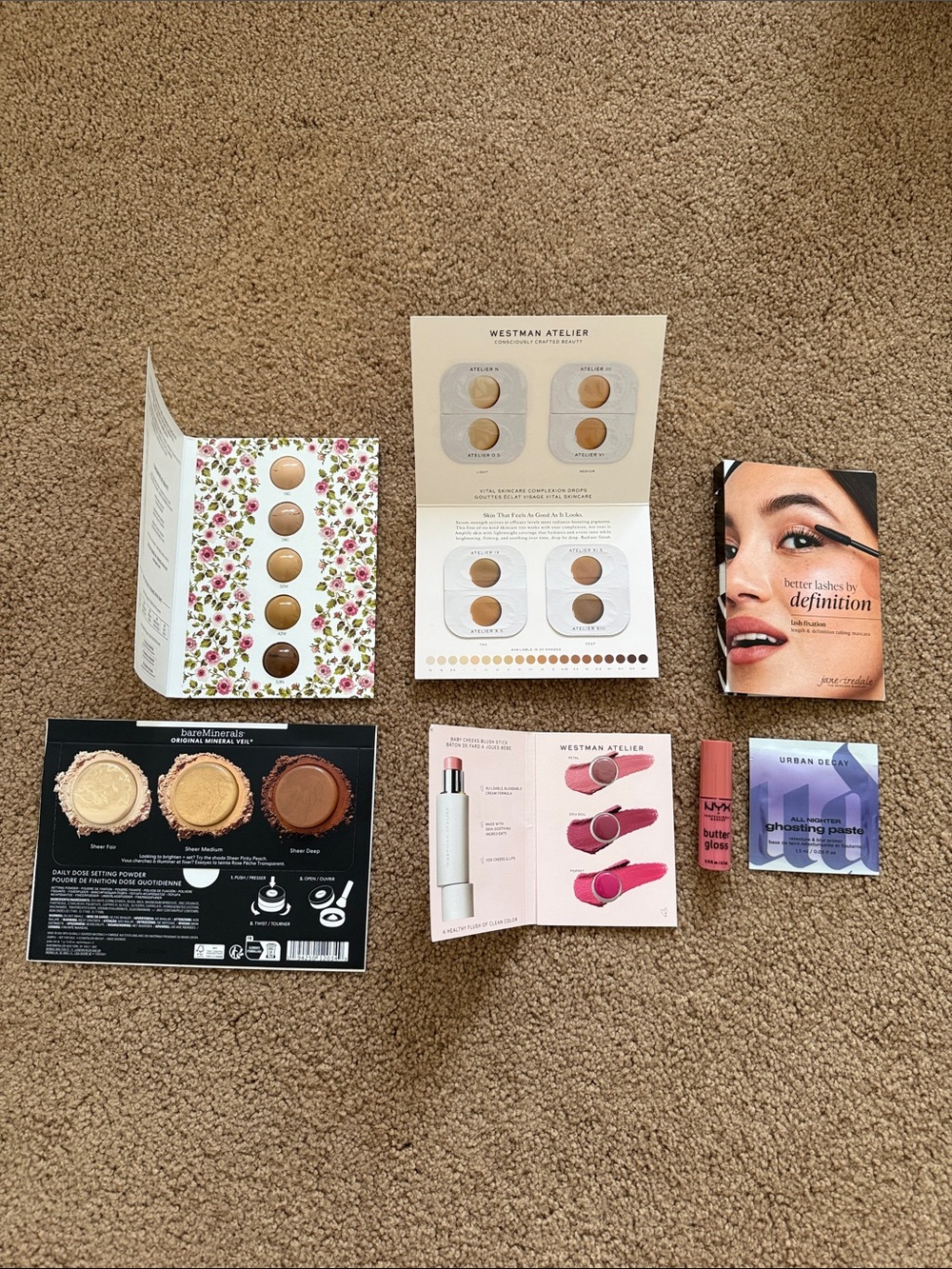 Sephora Makeup Sample Set